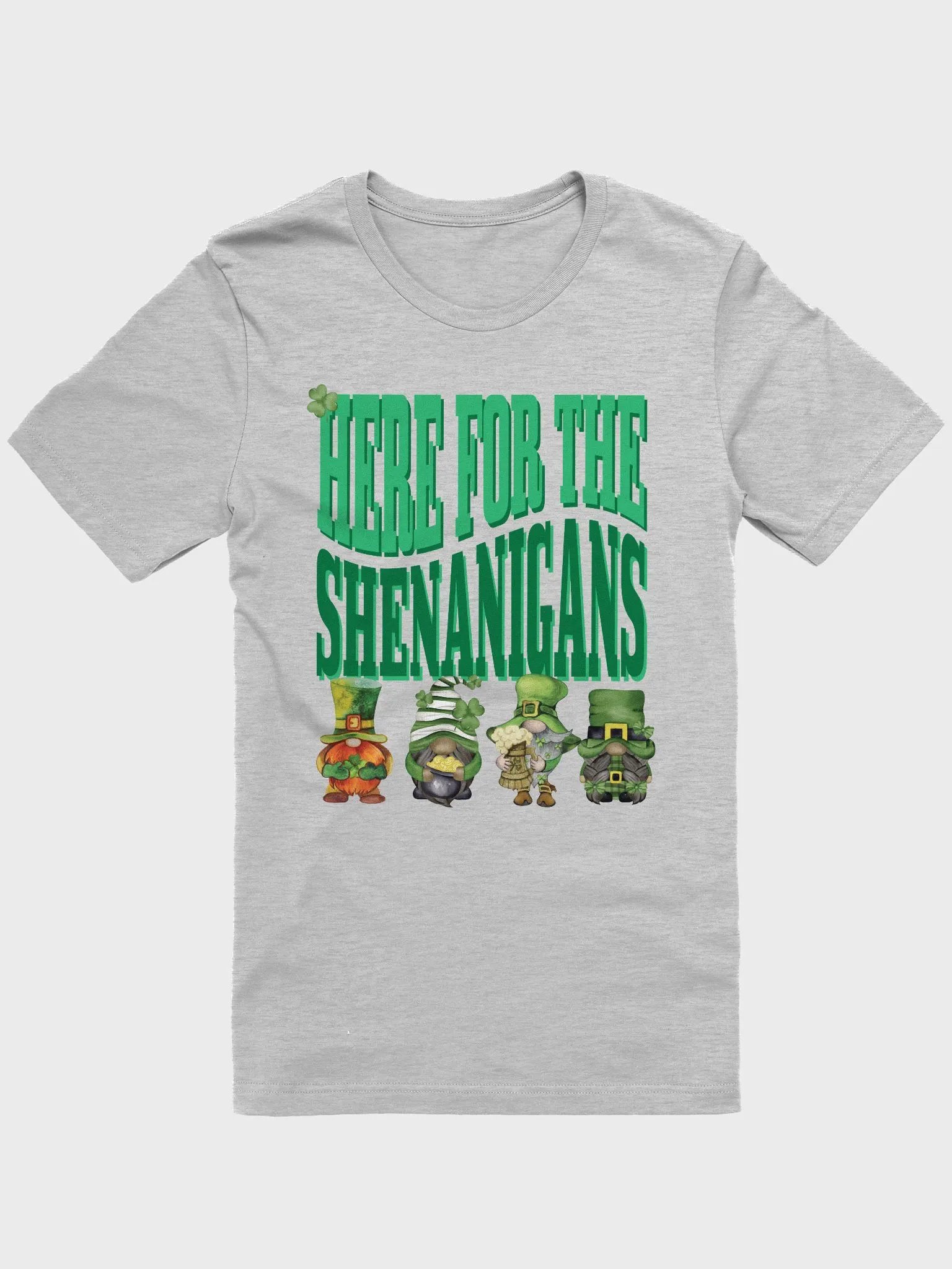 Here For The Shenanigans Happy St. Patrick's Day St Paddy T-Shirt product image (3)