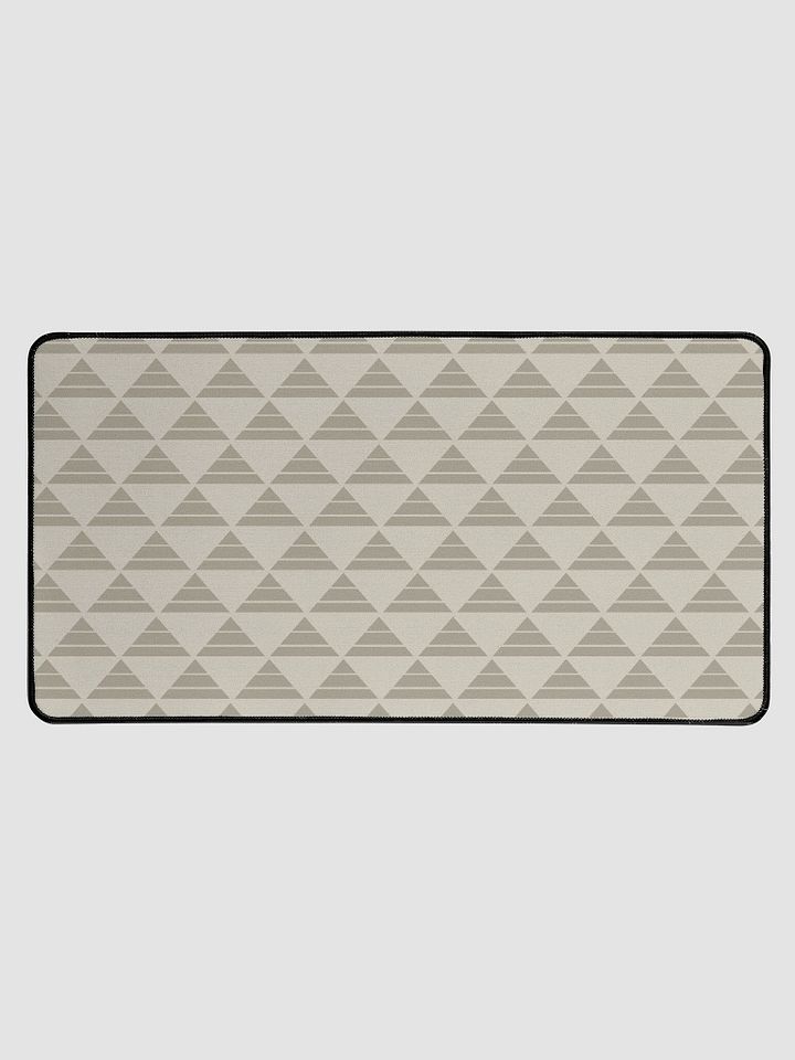 Desk Mat - Japanese Beige Uroko Pattern product image (1)