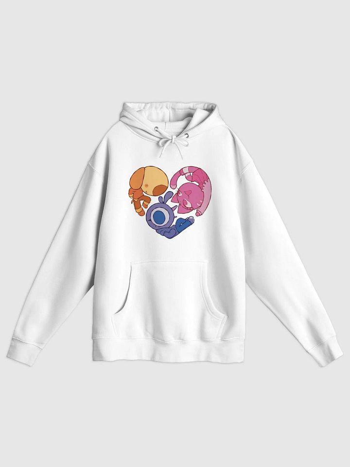 CatBirdDog Heart Hoodie product image (25)