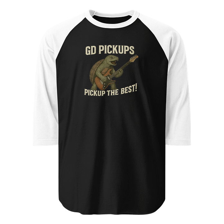 G.D. Pickups "Tone Turtle" 3/4 Sleeve Baseball Tee product image (1)