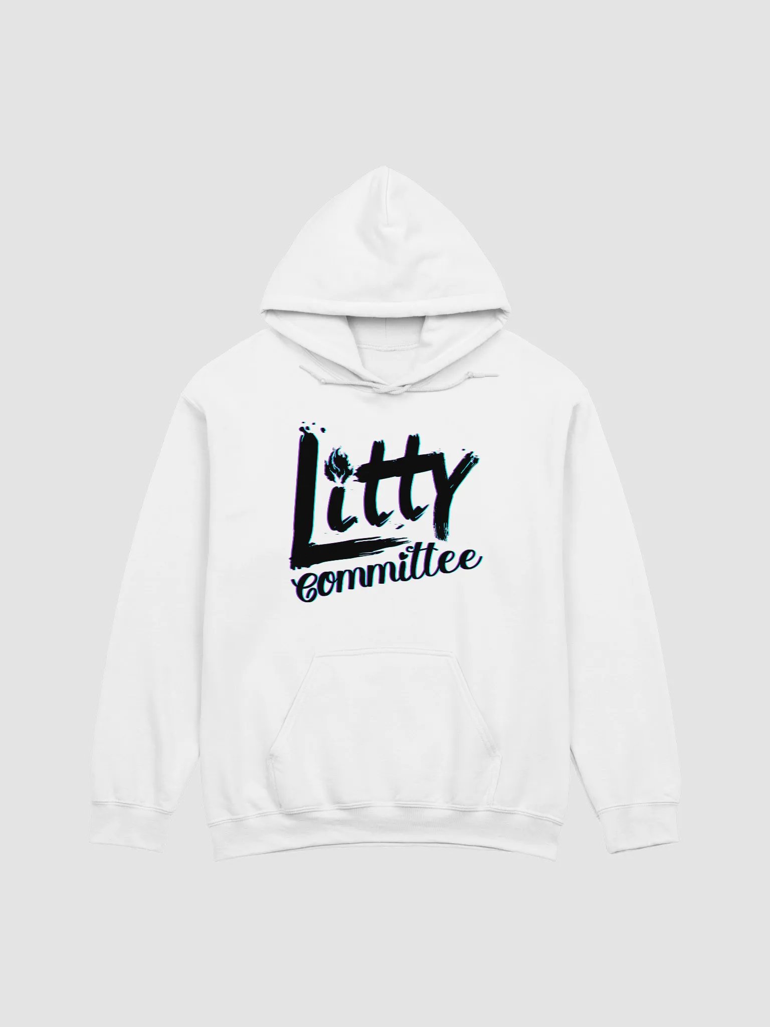 Classic Litty Committee Hoodie with Dark Logo product image (1)