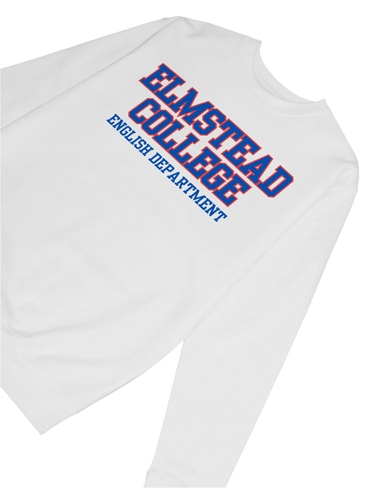 Elmstead College English Department Sweatshirt product image (2)