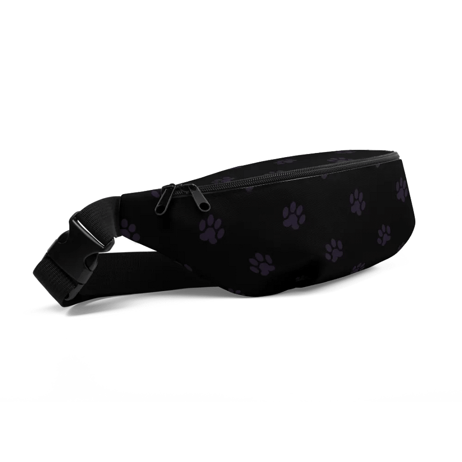 Black Paw Print Fanny Pack product image (7)