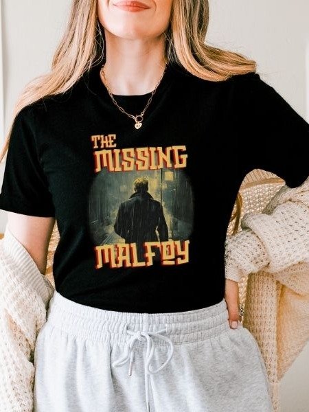 Dramione The Disappearances of Draco Malfoy Fanfiction Vintage Pulp Mystery Harry Potter Shirt product image (2)