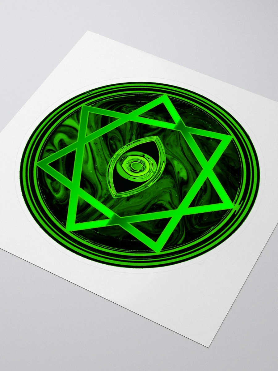 Seven Pointed Star Sticker product image (3)