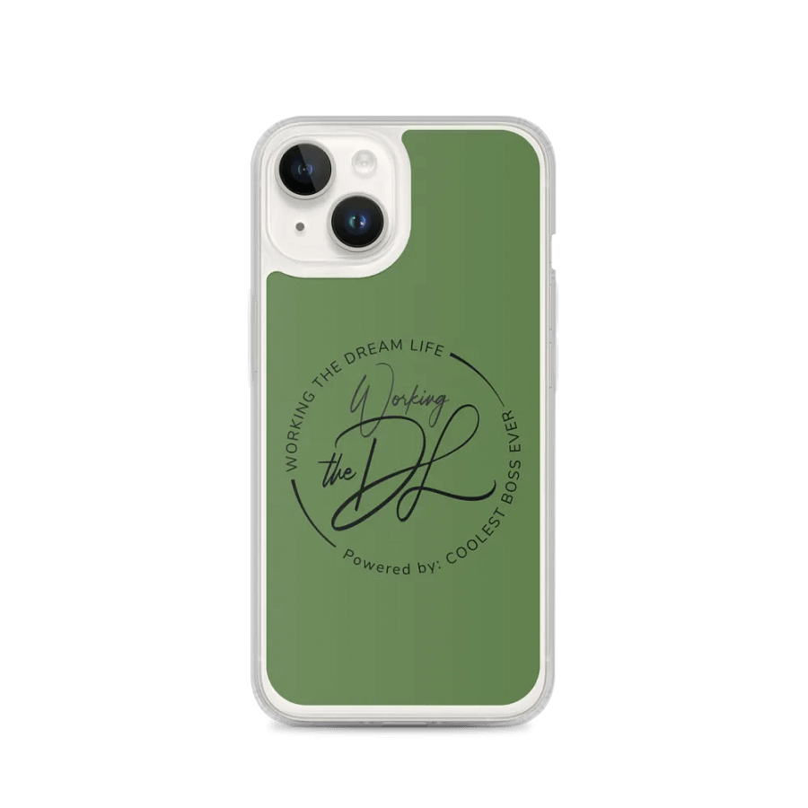 Green MagSafe® Clear Case for iPhone® For iPhone 14 - 16 pro max – Coolest Boss Ever | Sleek, Protective & Leadership-Ready product image (17)