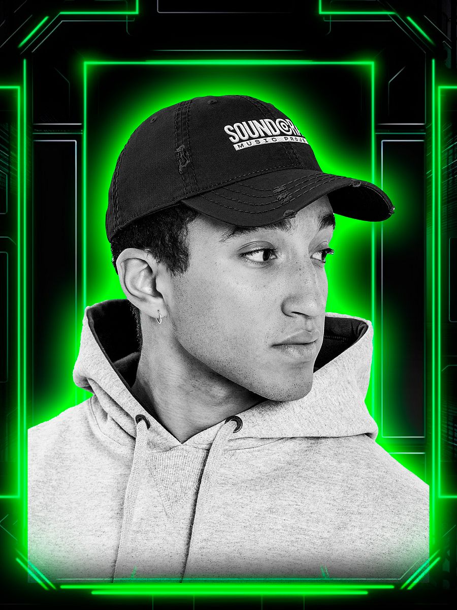 Soundcraft Embroidered Distressed Dad Hat by Otto Cap product image (1)