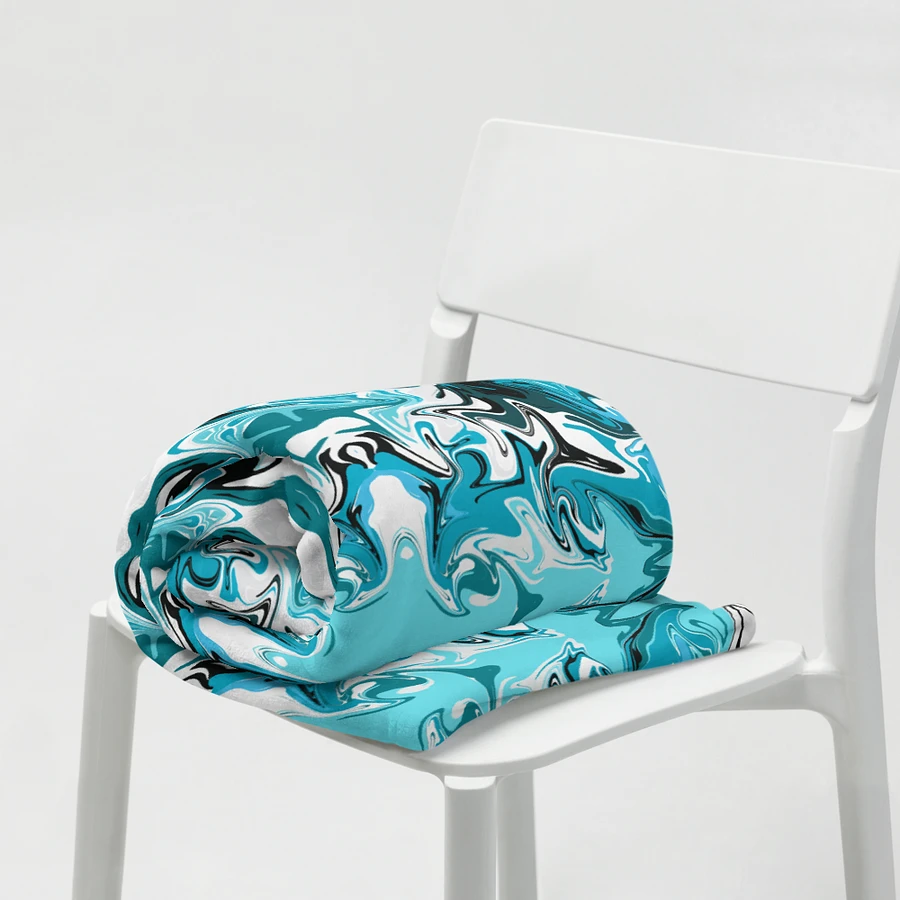 Blue Swirl Blanket product image (9)