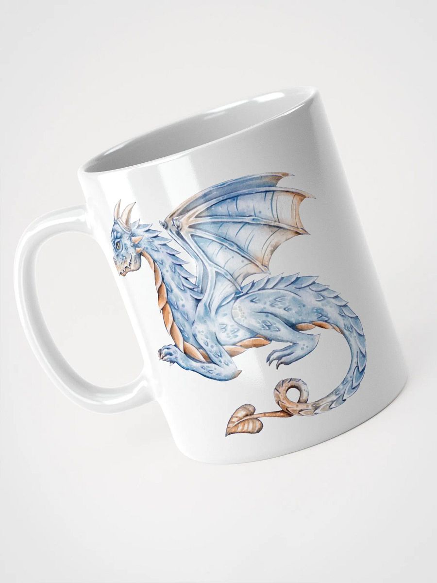 Blue Dragon White Glossy Mug product image (9)