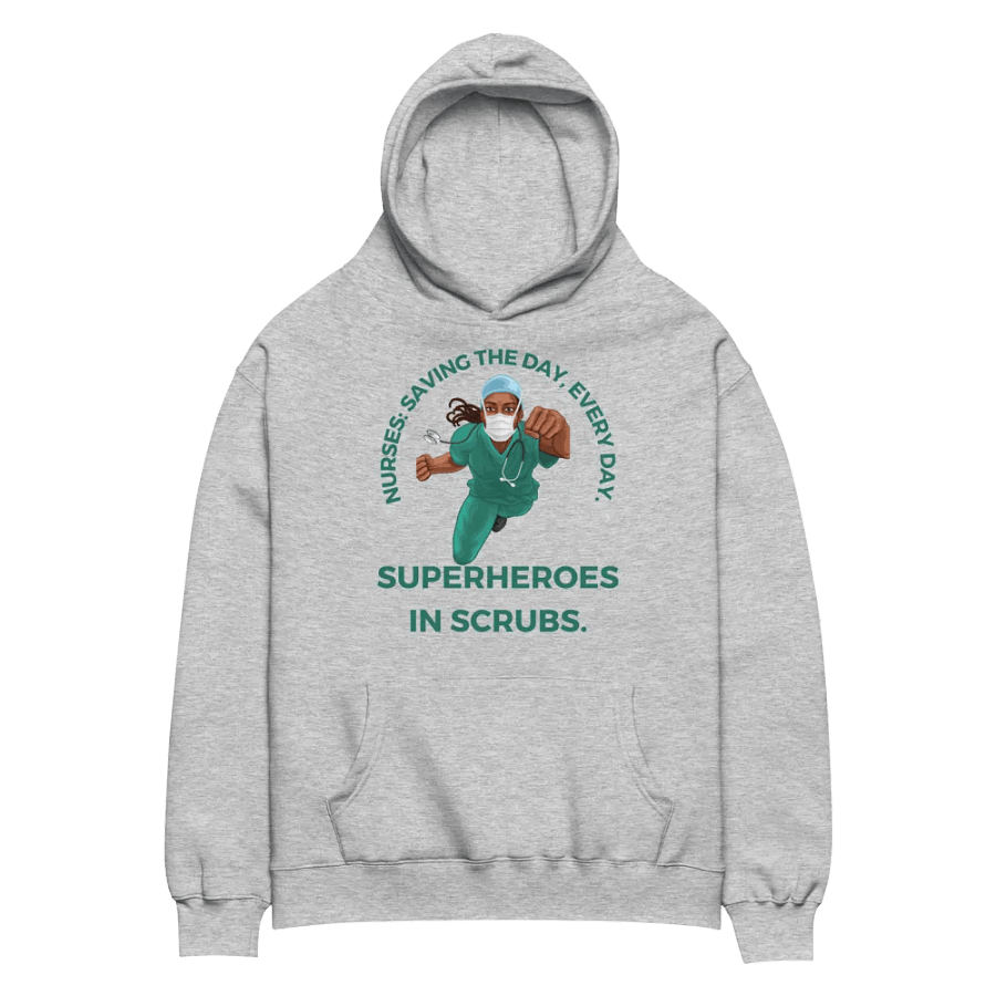 Nurse Superhero Appreciation Oversized Hoodie product image (2)