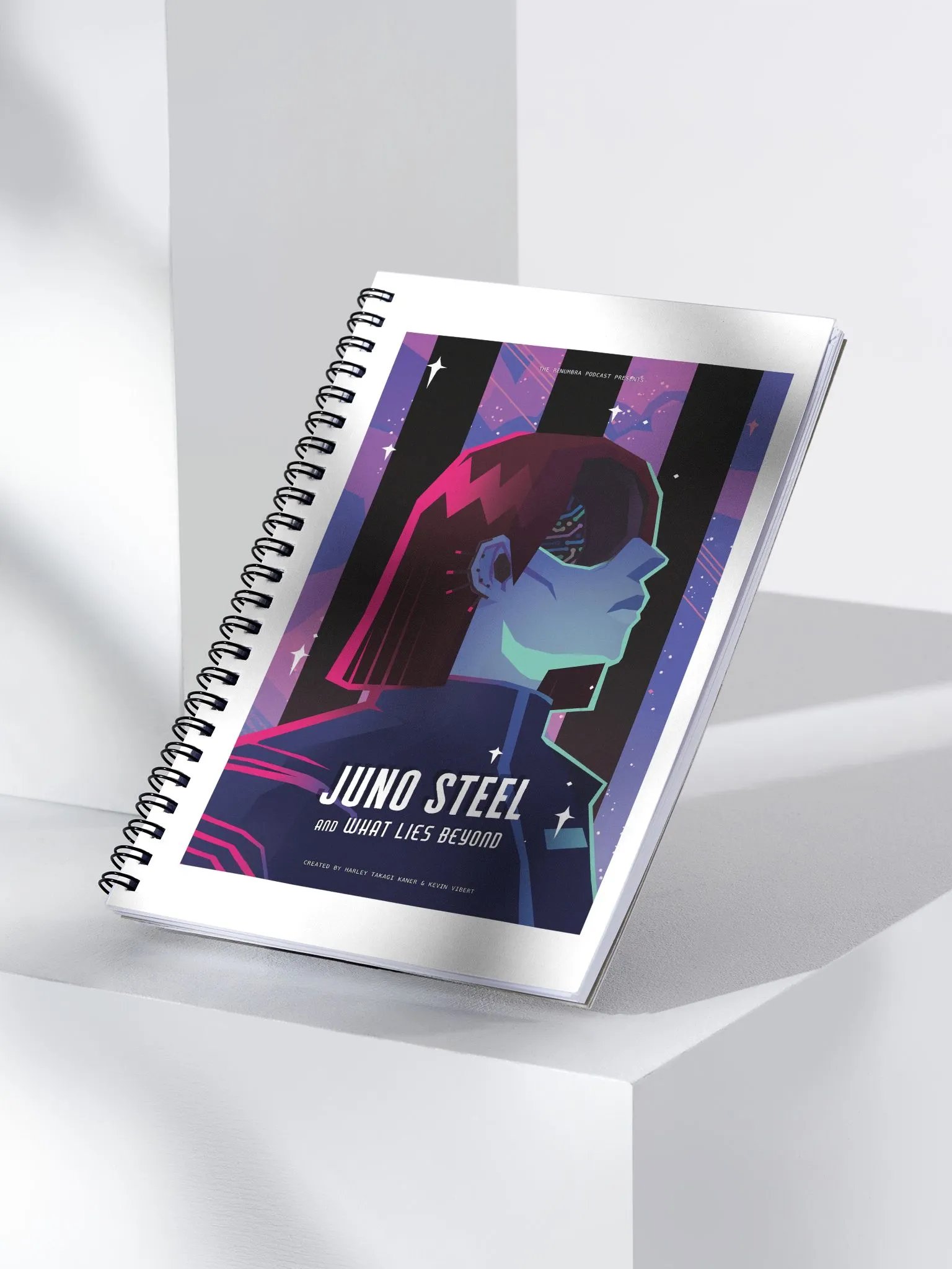 Juno Steel and What Lies Beyond (Part 2) Spiral Notebook product image (3)