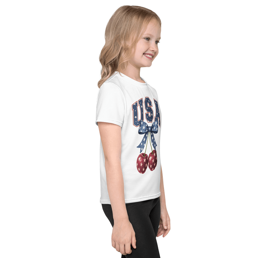 Star-Spangled Cherry Kids T-Shirt product image (4)