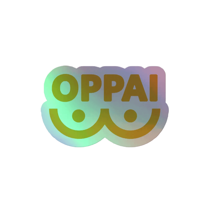 Holo Oppai Sticker product image (2)