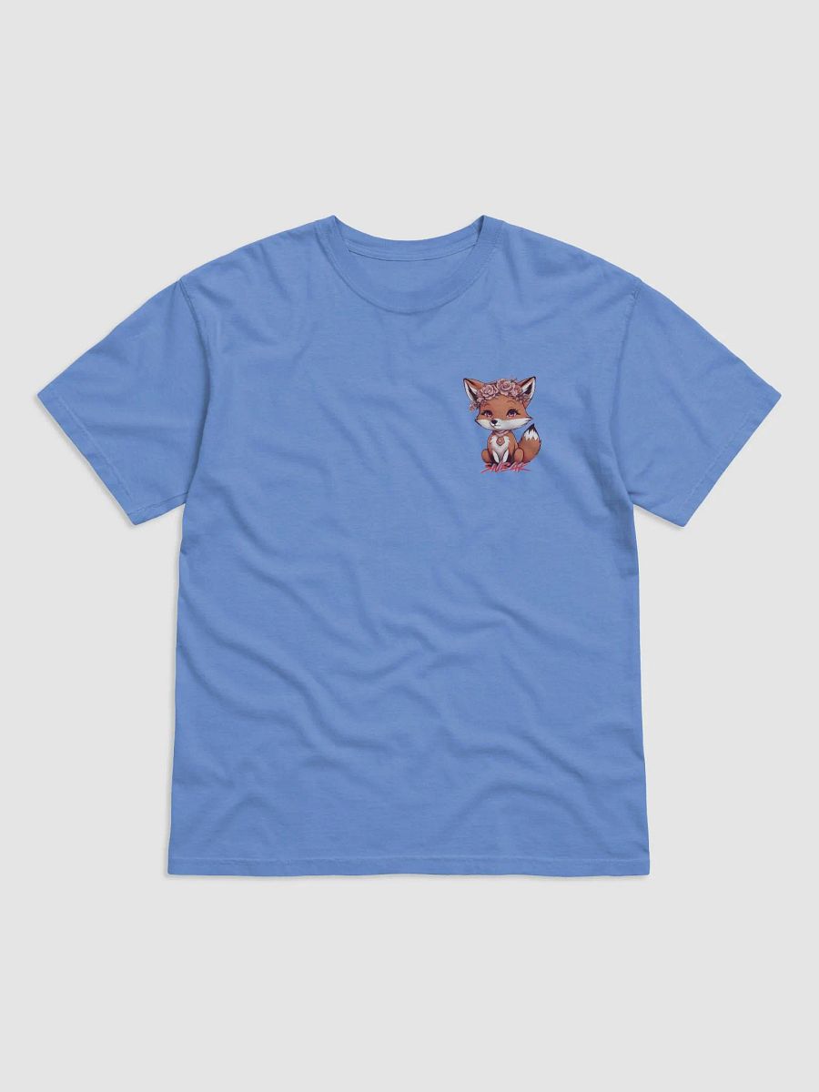 Flower Fox Comfort Colors T-Shirt (Front & Back) product image (5)