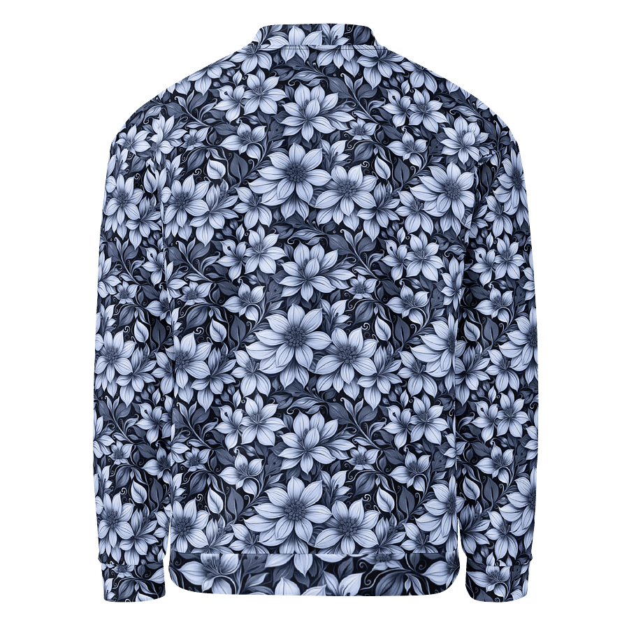 Indigo Flowers Bomber Jacket product image (2)