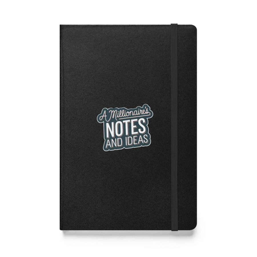 Millionaire's Ideas Hardcover Journal product image (1)