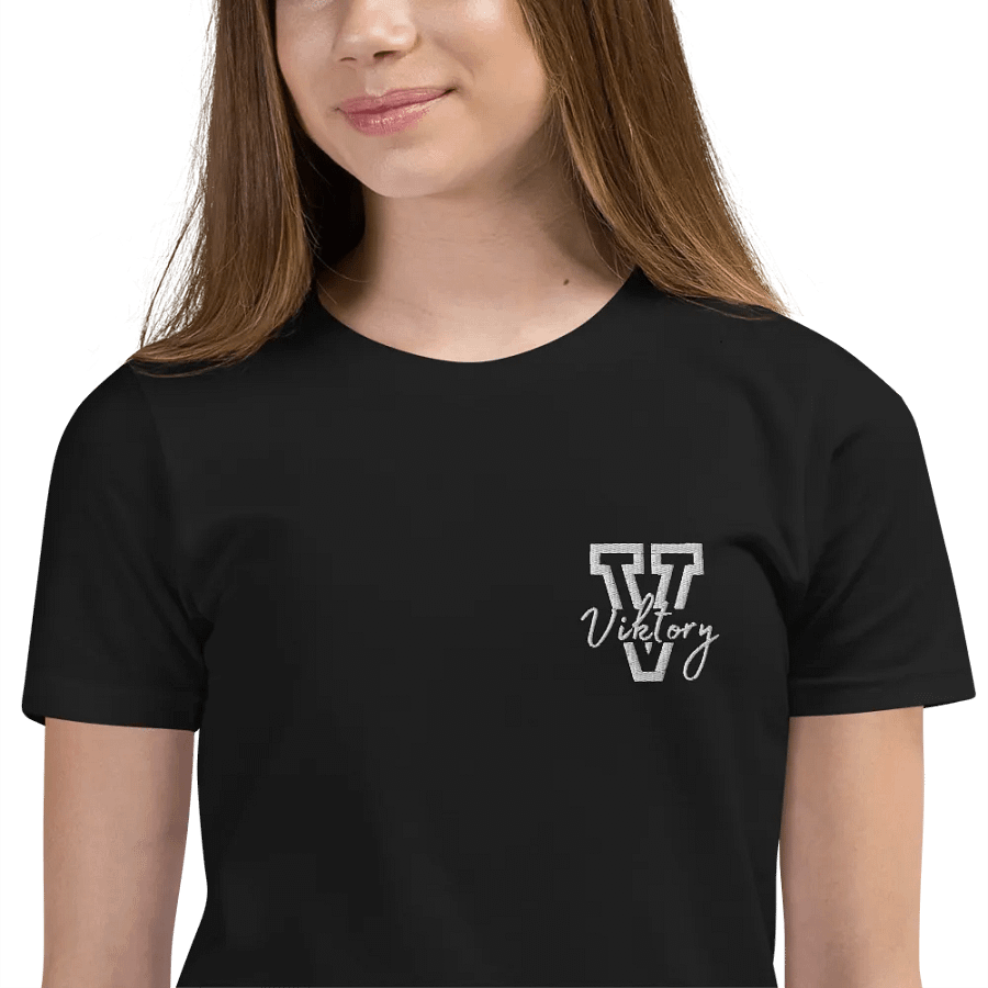 Kids Shirt Black (white logo) product image (12)