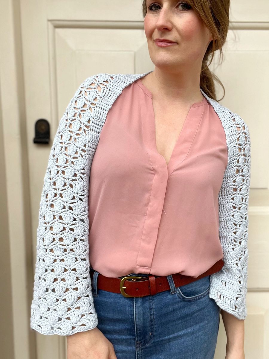 Evelyn Lace Crochet Wrap Pattern PDF product image (7)