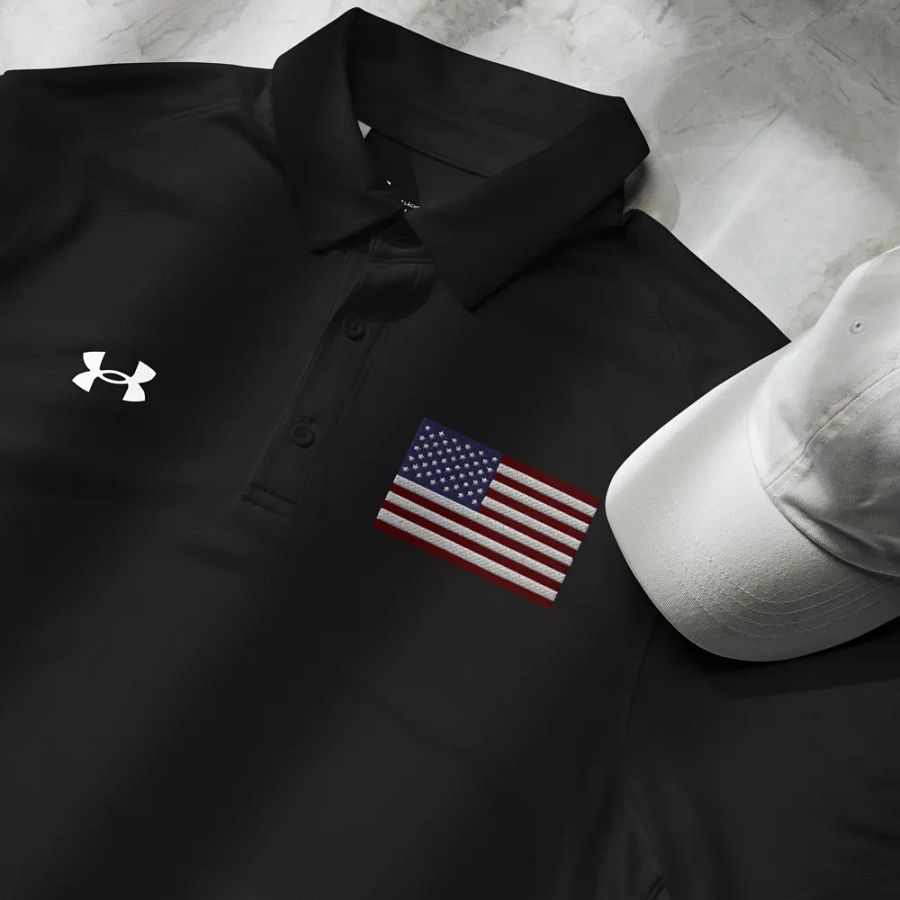 US Flag Under Armour T-Shirt product image (5)