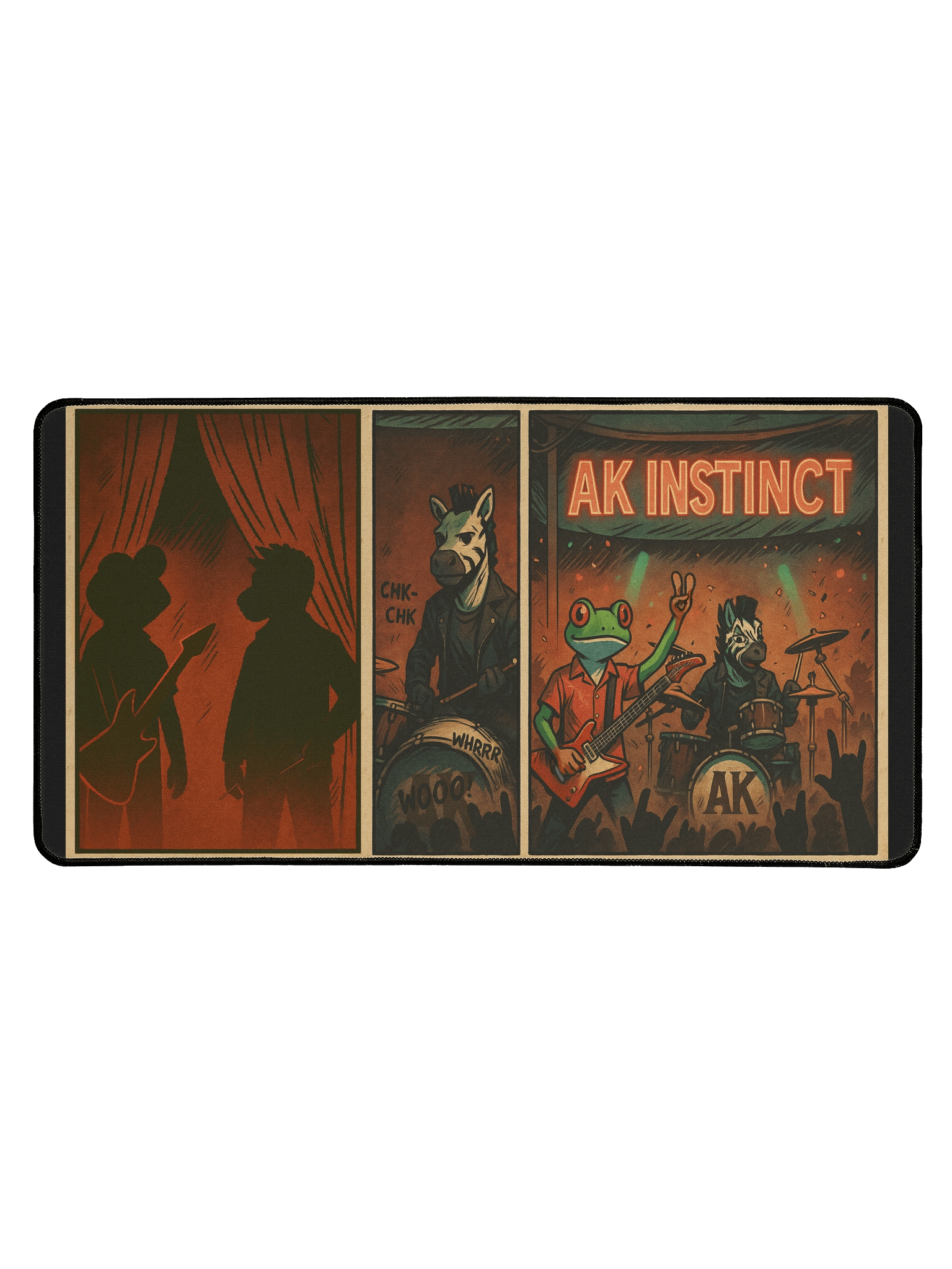 AK INSTINCT - The Band Begins Playing, Desktop Mat product image (1)
