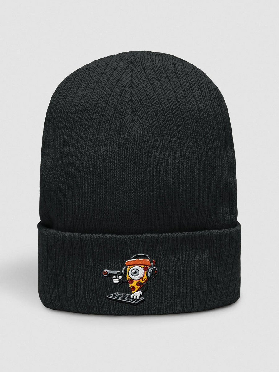 pizza ribbed beanie product image (1)
