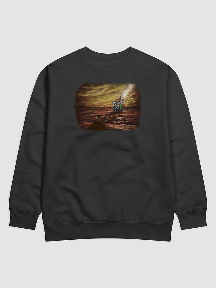 One Piece Under Red Skies Cotton Heritage Premium Sweatshirt product image (1)