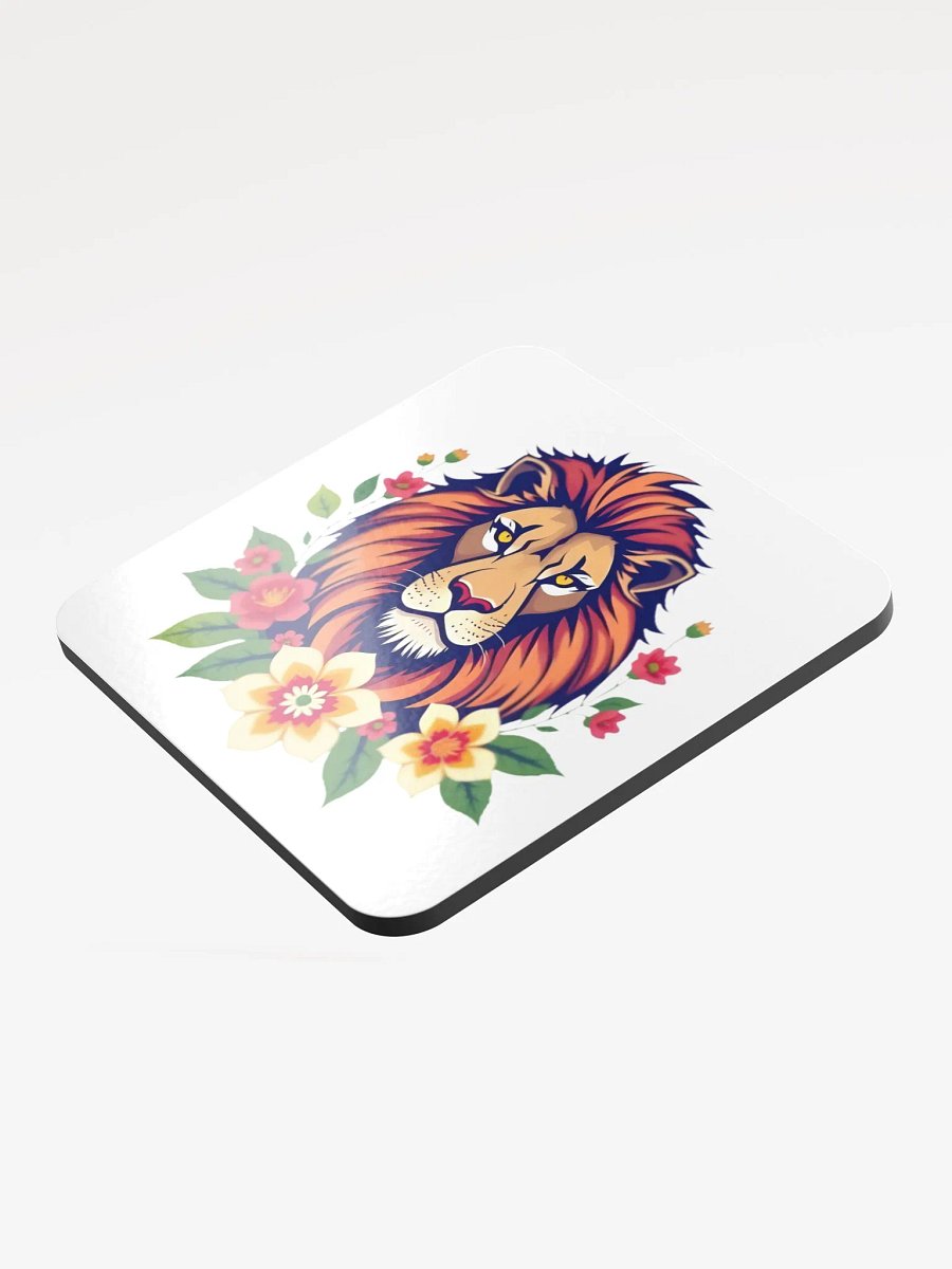 Floral Lion Cork Coaster product image (3)