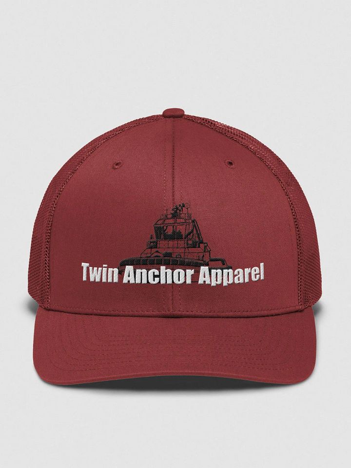 Black Athena tug Richardson Trucker Hat product image (1)