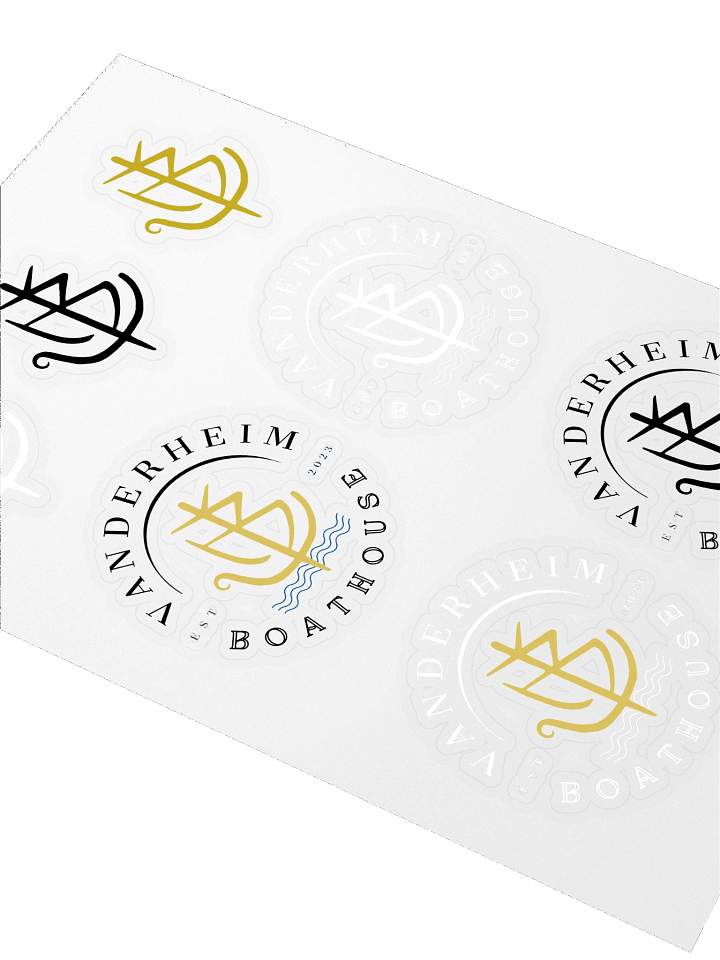 ASW x VANDERHEIM BOATHOUSE DECAL SHEET product image (2)