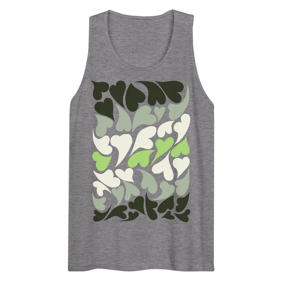 Nestled PRIDE Agender Tank Top product image (52)