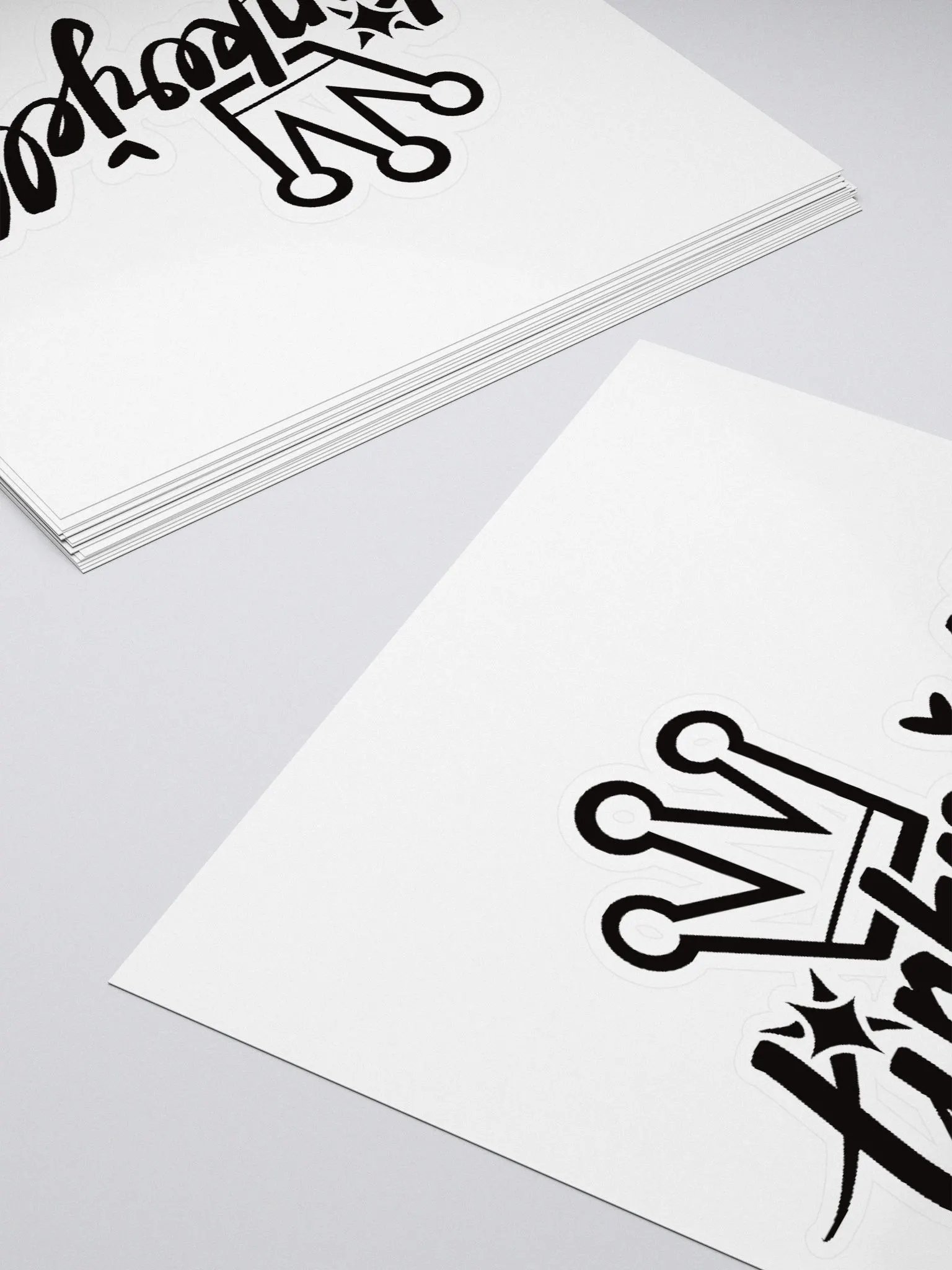 TinkerJell Logo Sticker (Black) product image (4)