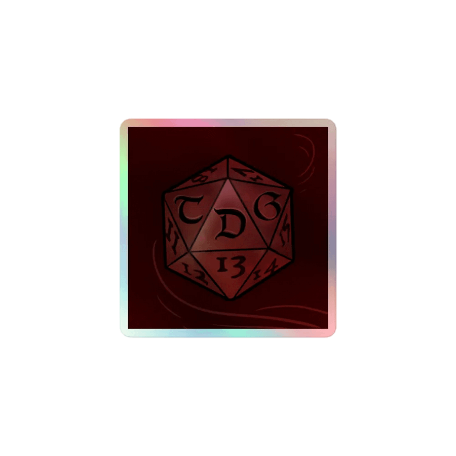TDG Dice sticker product image (1)