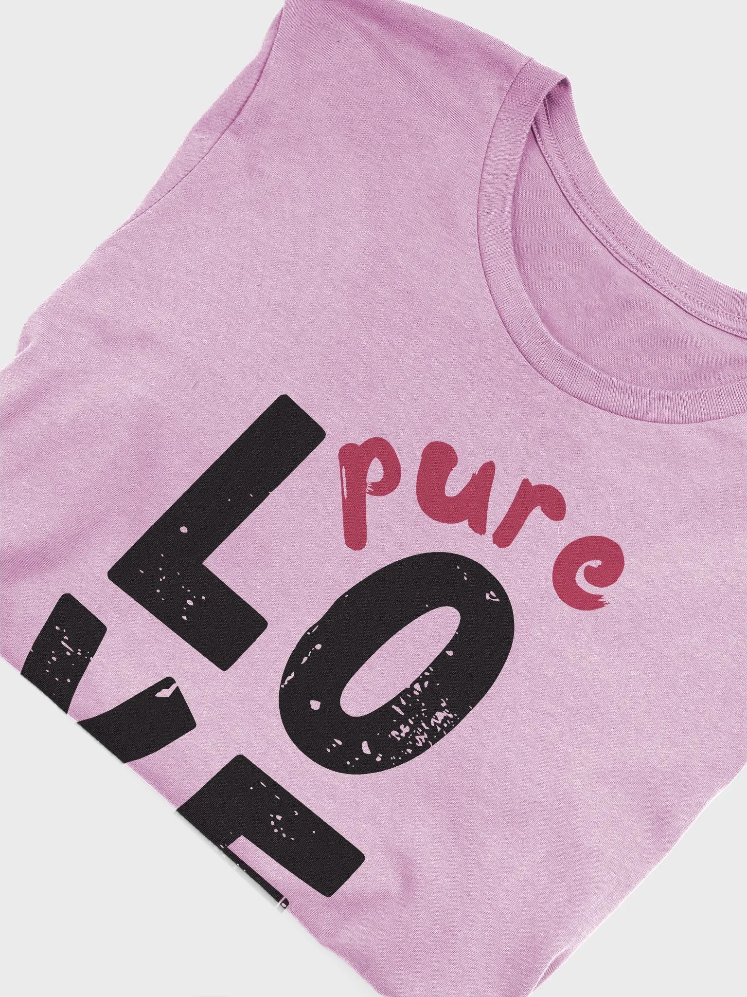 Pure LOVE red and black - Unisex Sizing T-Shirt product image (46)