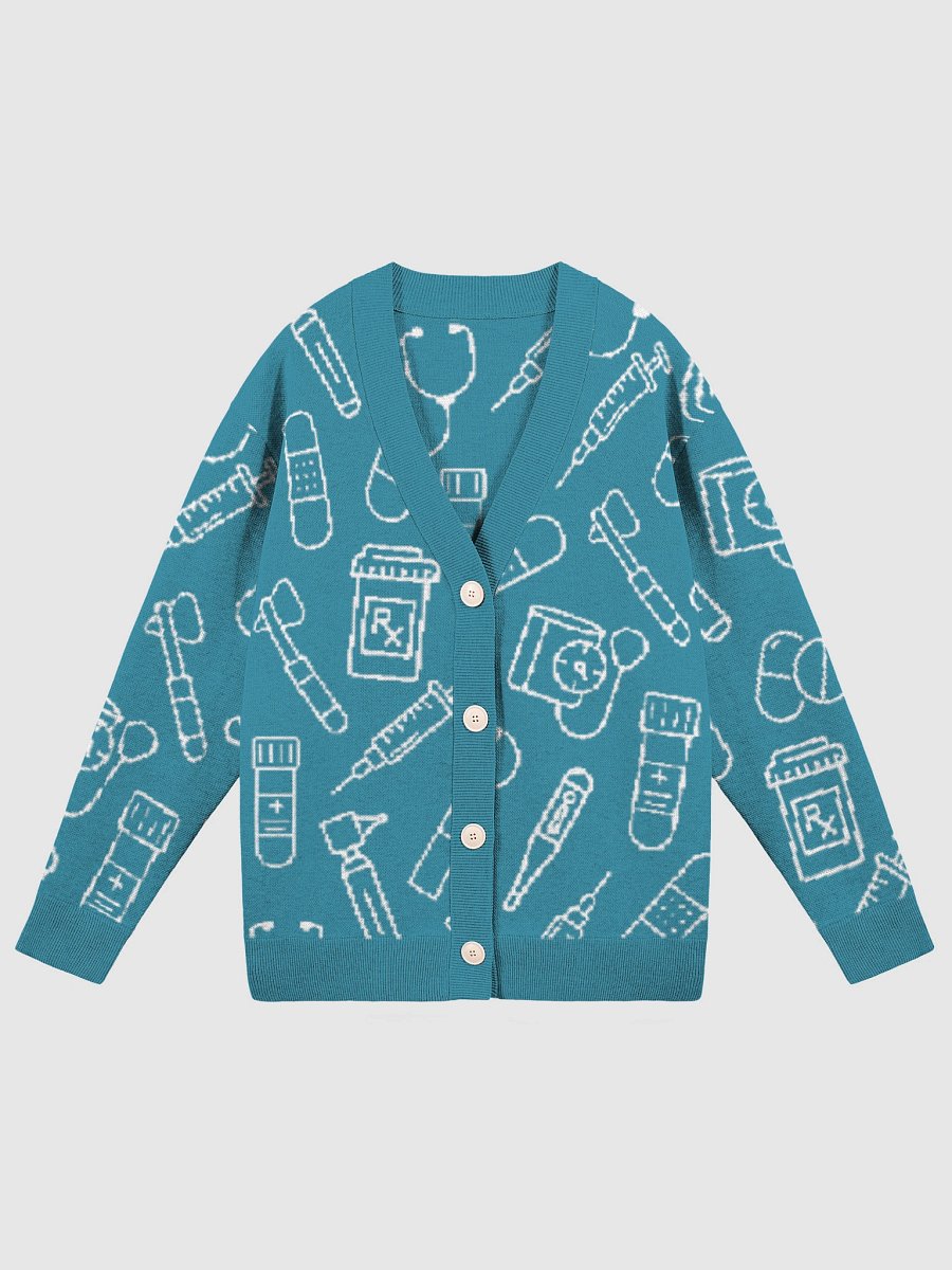 the clinic cardigan (cyan) product image (1)
