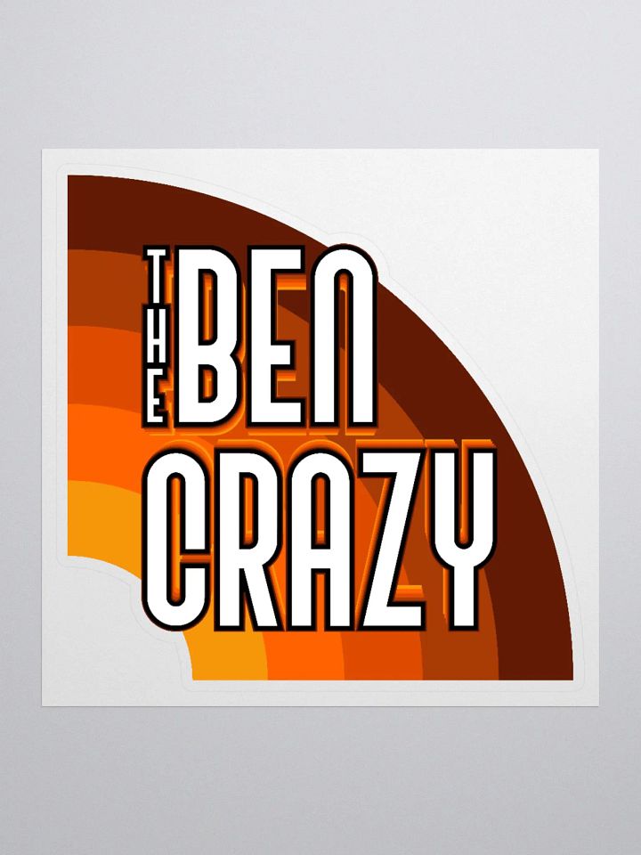 TheBenCrazy Sticker product image (1)