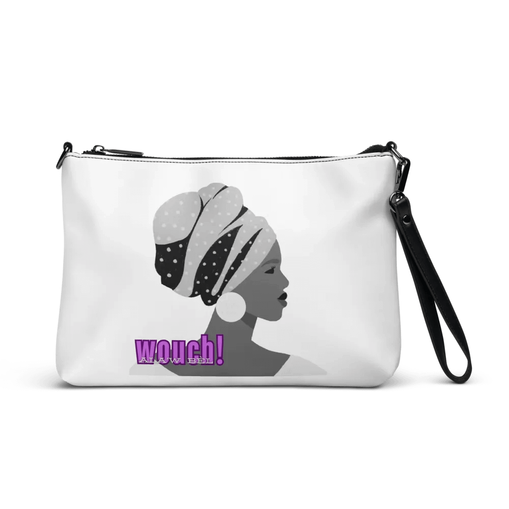 Wouch! Grayscale Profile All-Over Print Crossbody Bag product image (1)