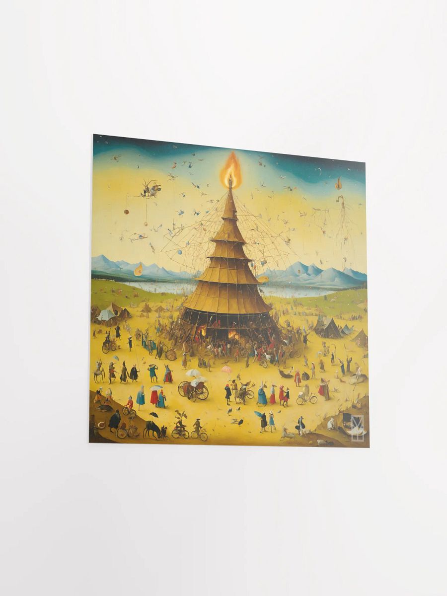 Poster Storm at the Festival: Surreal Interpretation product image (3)