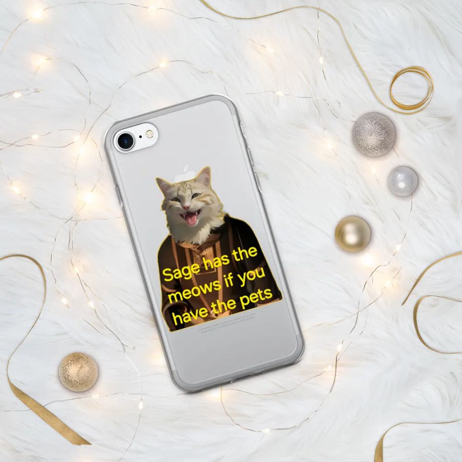 Sage Barter! iPhone Case product image (334)