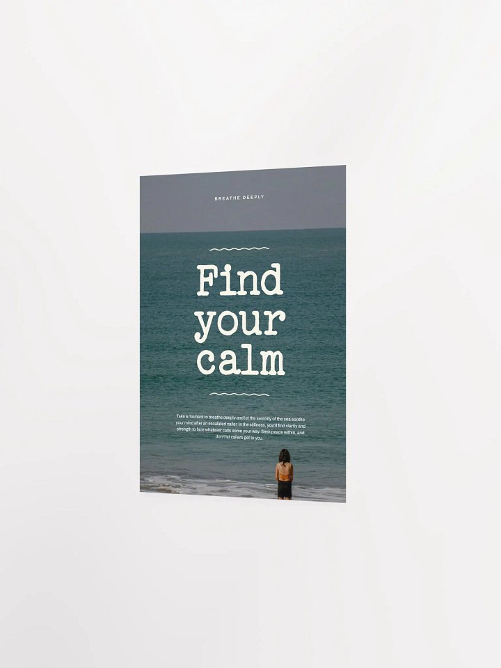Find Your Calm Poster product image (25)