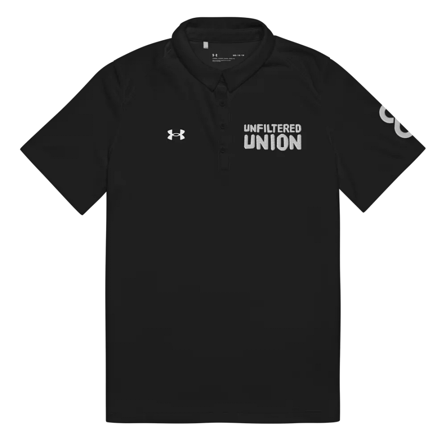 Pixelated Union Women's Polo Shirt product image (10)