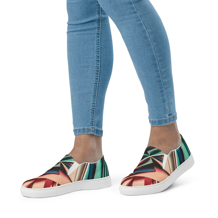 TDS Music Chromatic Harmony Women's Slip-On Canvas Shoes product image (6)