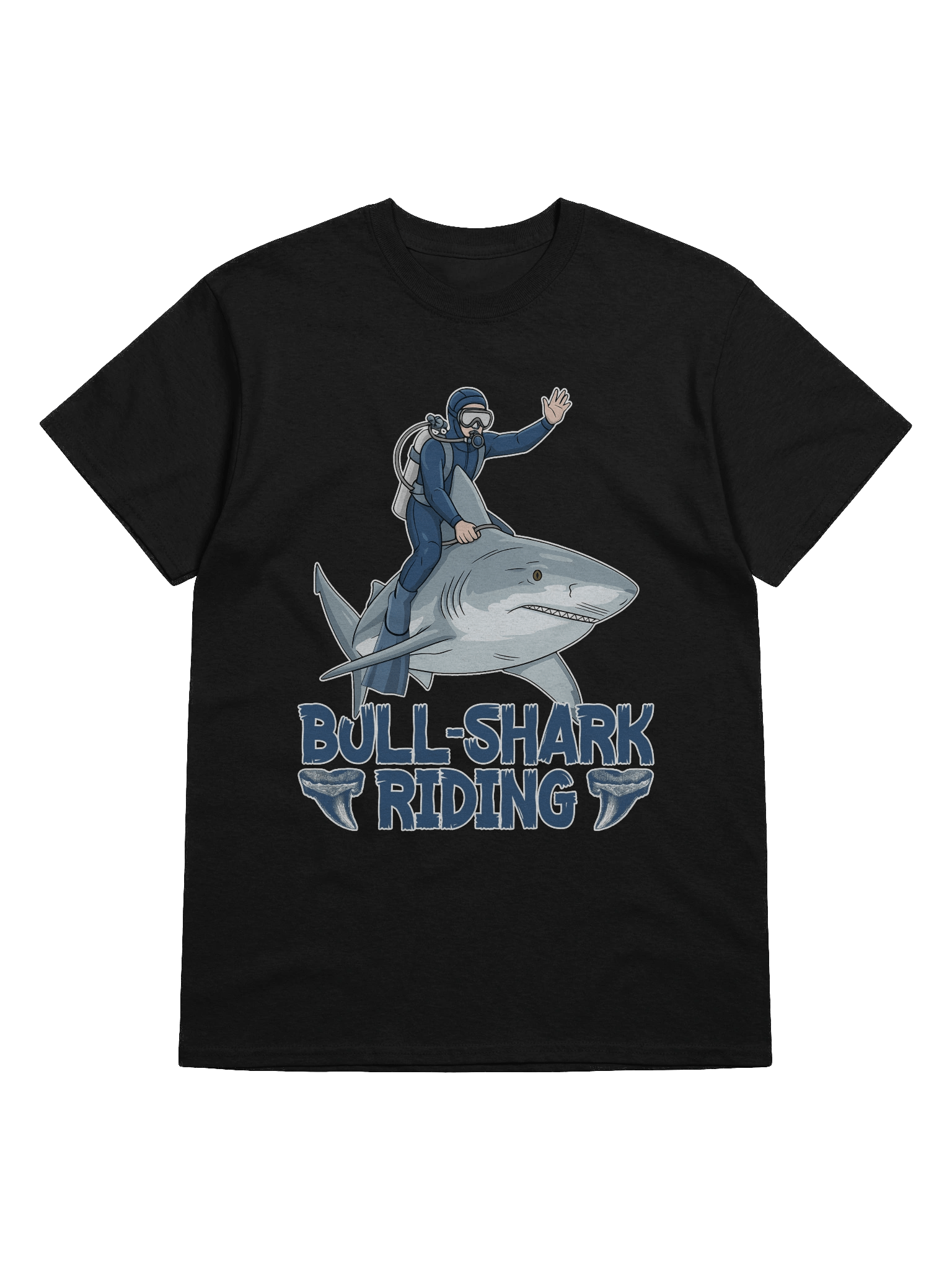 Bull Shark Riding Tee product image (6)