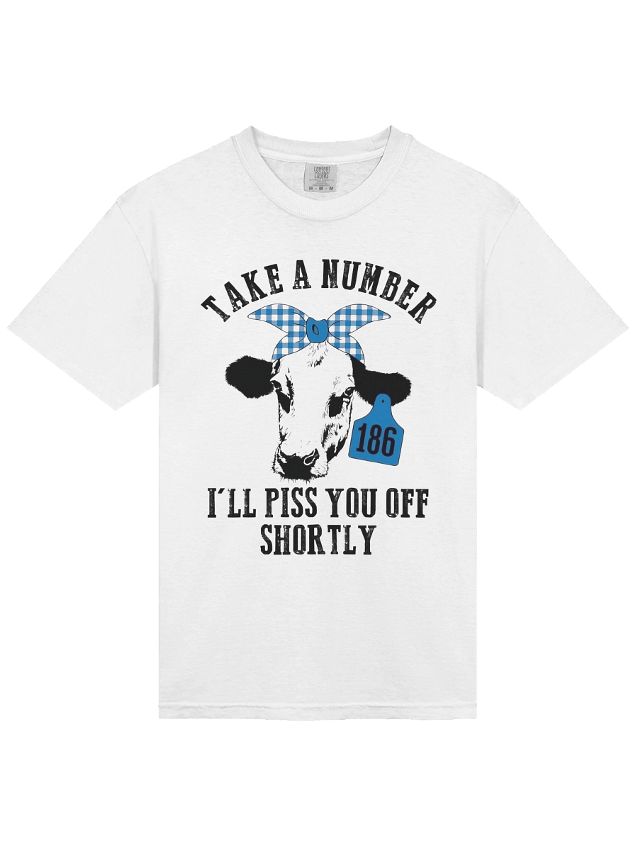 Pissed off Cow T-Shirt product image (3)