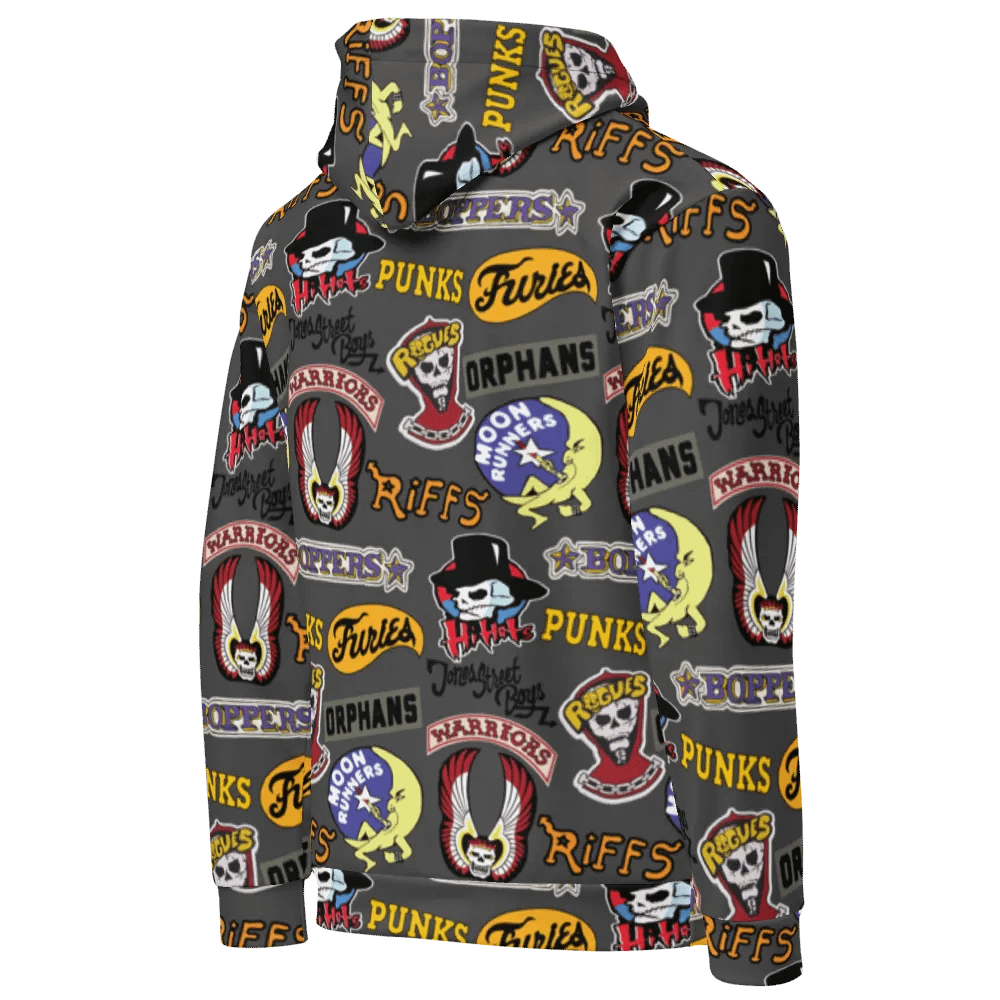 Gang Insignia - The Warriors - GREY - Unisex Hoodie product image (3)