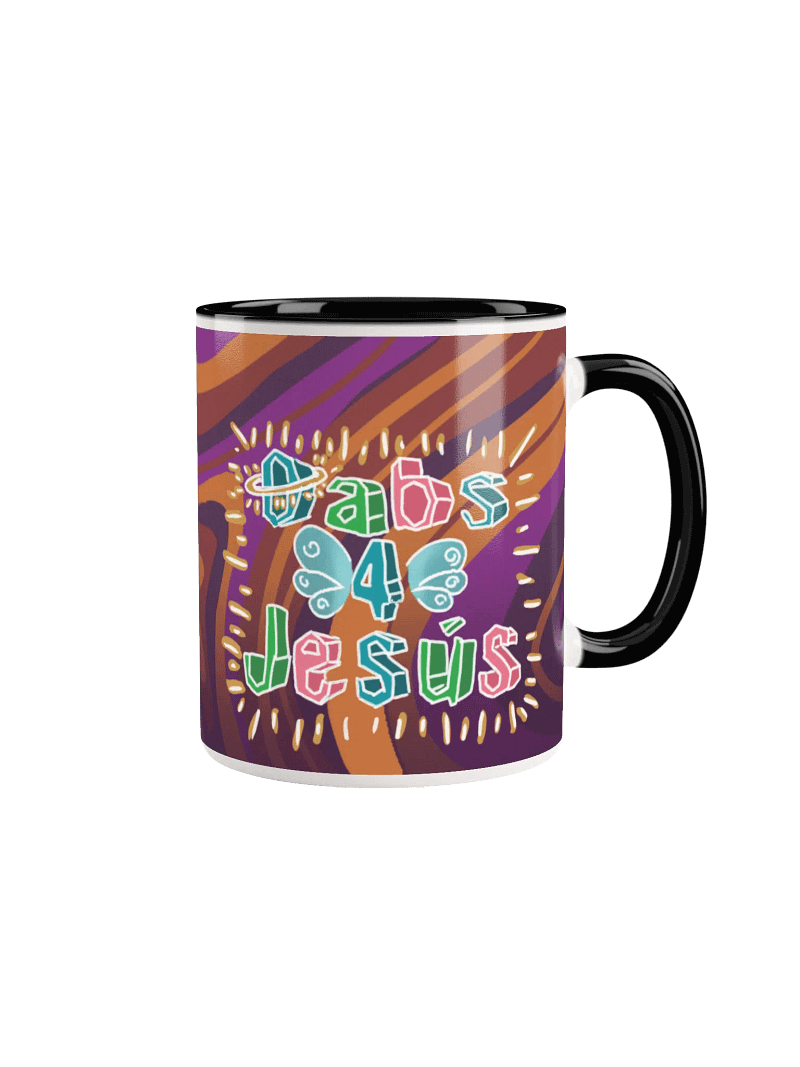 Dabs4Jesús Enamel Mug