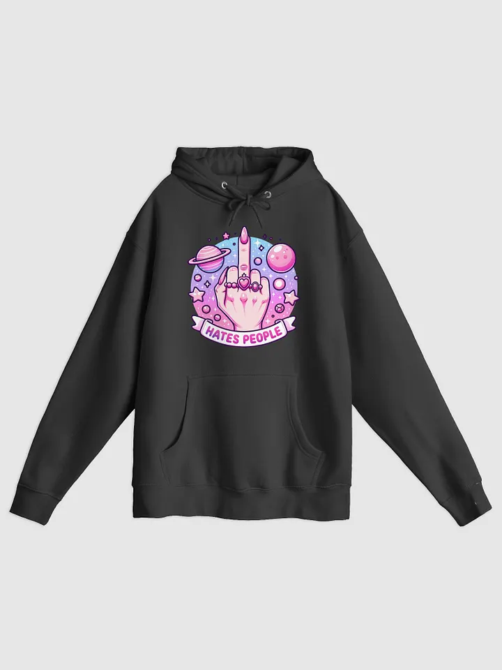 Cosmic Rebellion Middle Finger Hoodie product image (5)