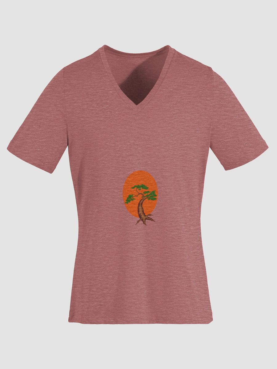 Sunlit Tree Women's V-Neck Tee product image (1)