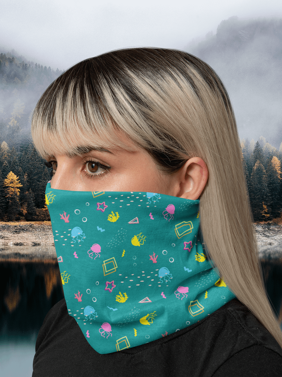 Shifty Seas pattern neck gaiter product image (1)