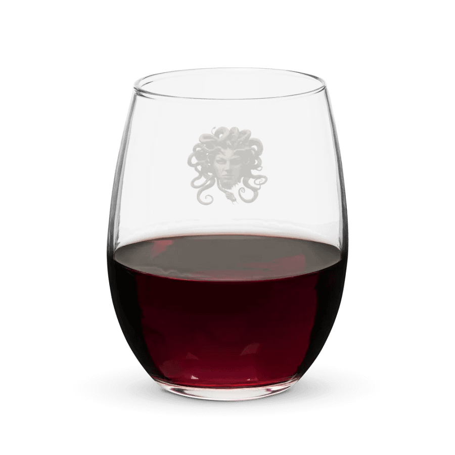 Medusa - The Gorgon - Stemless Water / Wine Glass product image (6)