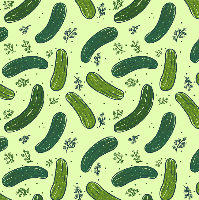 Dill Pickles Pattern